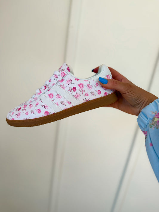 Nana’s Flower Bed Sneakers- floral