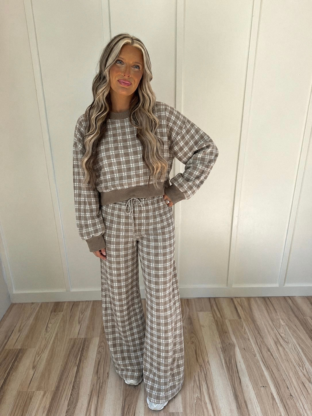 Country Check - Brown *Surprise Deal ships Oct 8