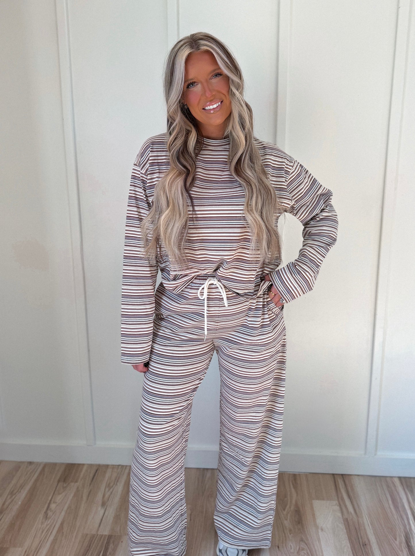 Easy Goin’ - Stripes Set browns & cream