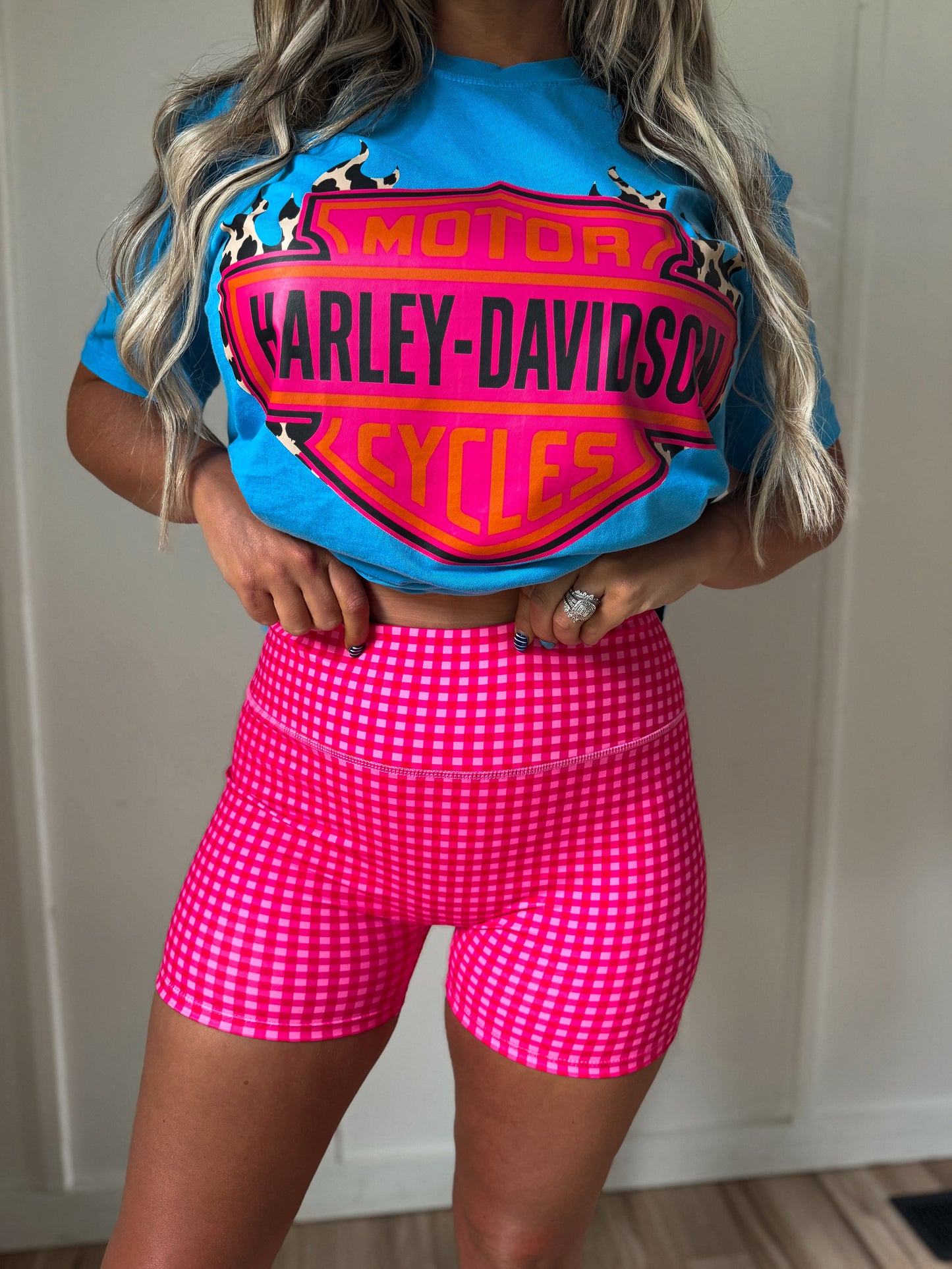 Harley Comfort Tee- Bright Blue