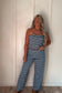 Shoals Stripe Set- Navy & White
