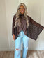 Play Somethin’ Country- Spicy Brown & Lace Wing Top