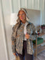 Huntin’ Jacket - Mossy Camo & Denim Collar