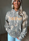 Mother Of The Acre - Vintage Woodland Camo & Bubble Print Hoodie