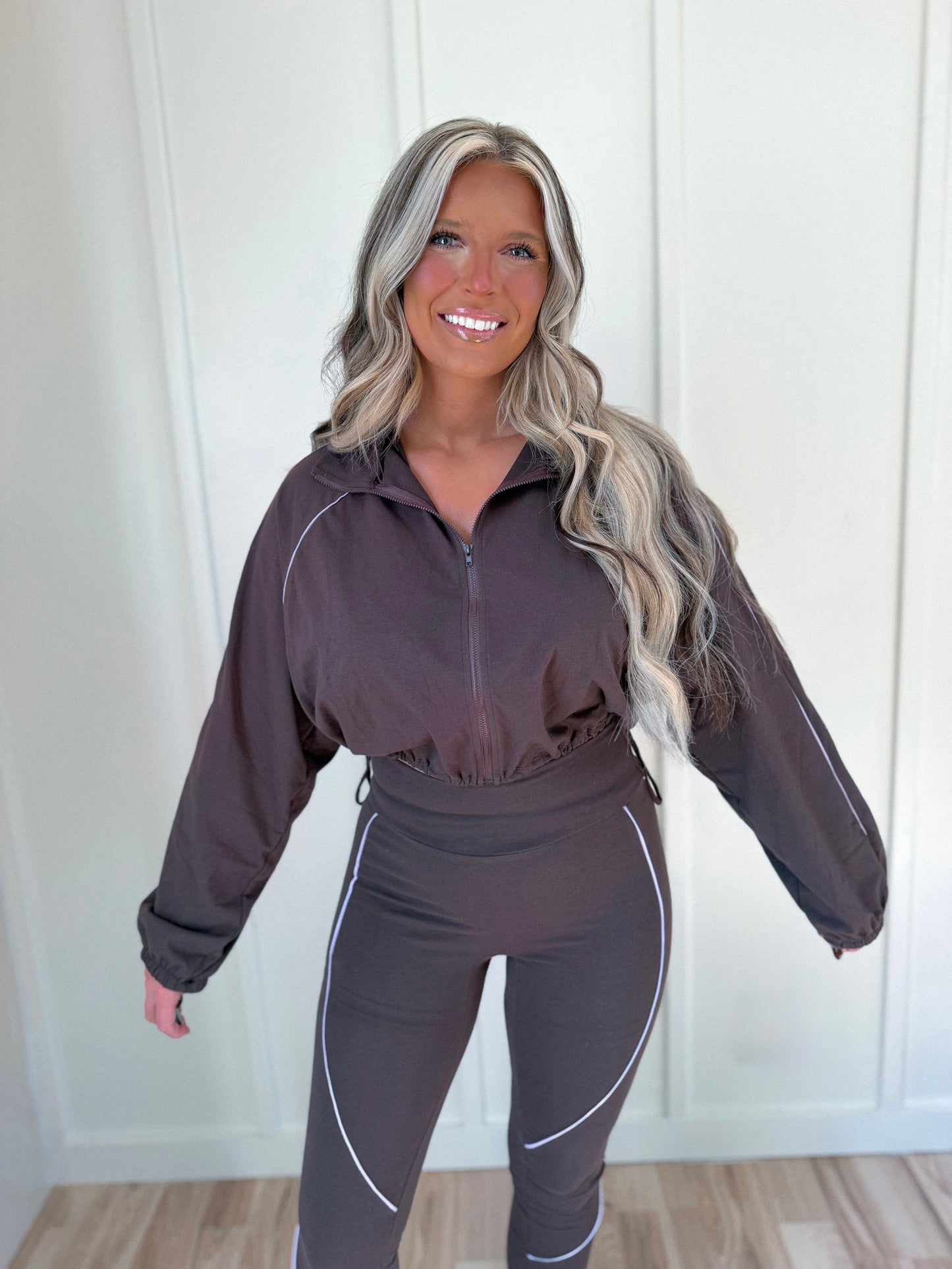 Mama On The Go - Active Set Brown & Purple