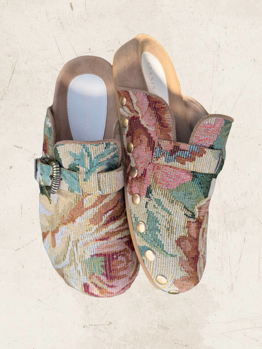 Heirloom Studded Mules