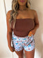 Acre Active Shorts- Brown Camo