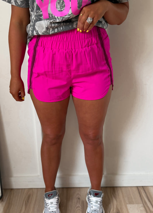Tickled Plum Pink - Active Shorts Plum