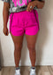 Tickled Plum Pink - Active Shorts Plum