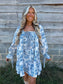 Fine China - Blue & White Cottage Dress