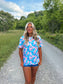 Southern Skies Camo- Oversize Tee