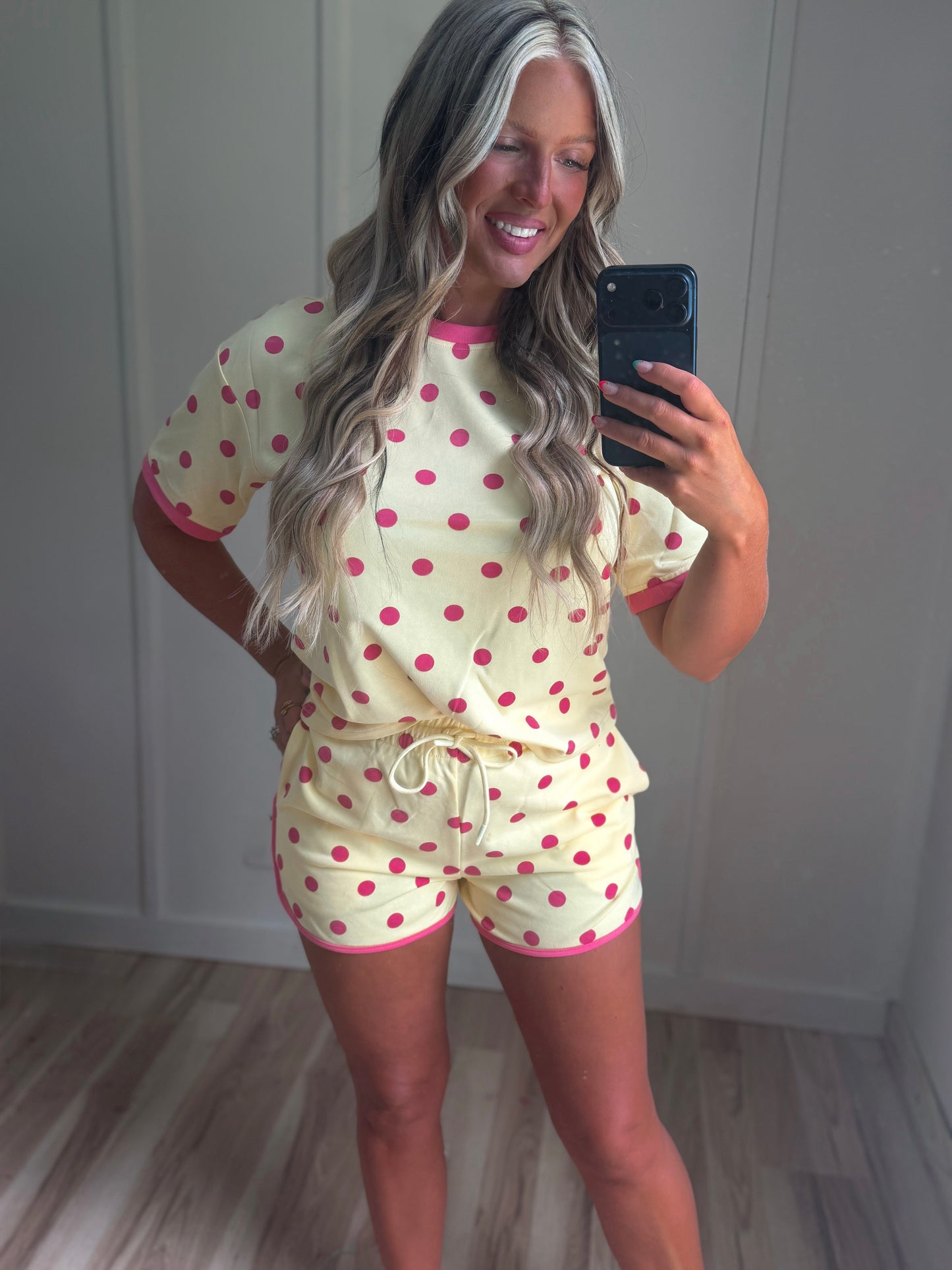 Curves In Miami - yellow & pink Set
