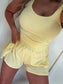 Butterfly Season Romper- Yellow Glow