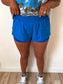 Family Run Active Shorts- Deep Indigo