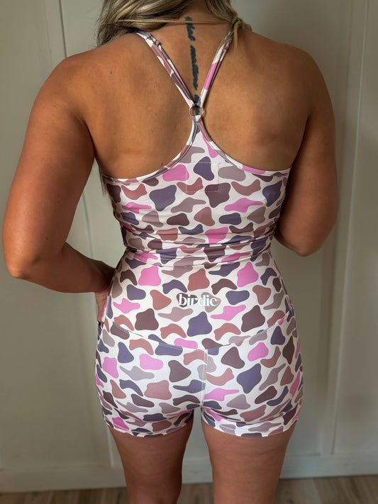 Hidden Hustler - Crossover Camo Bike Short