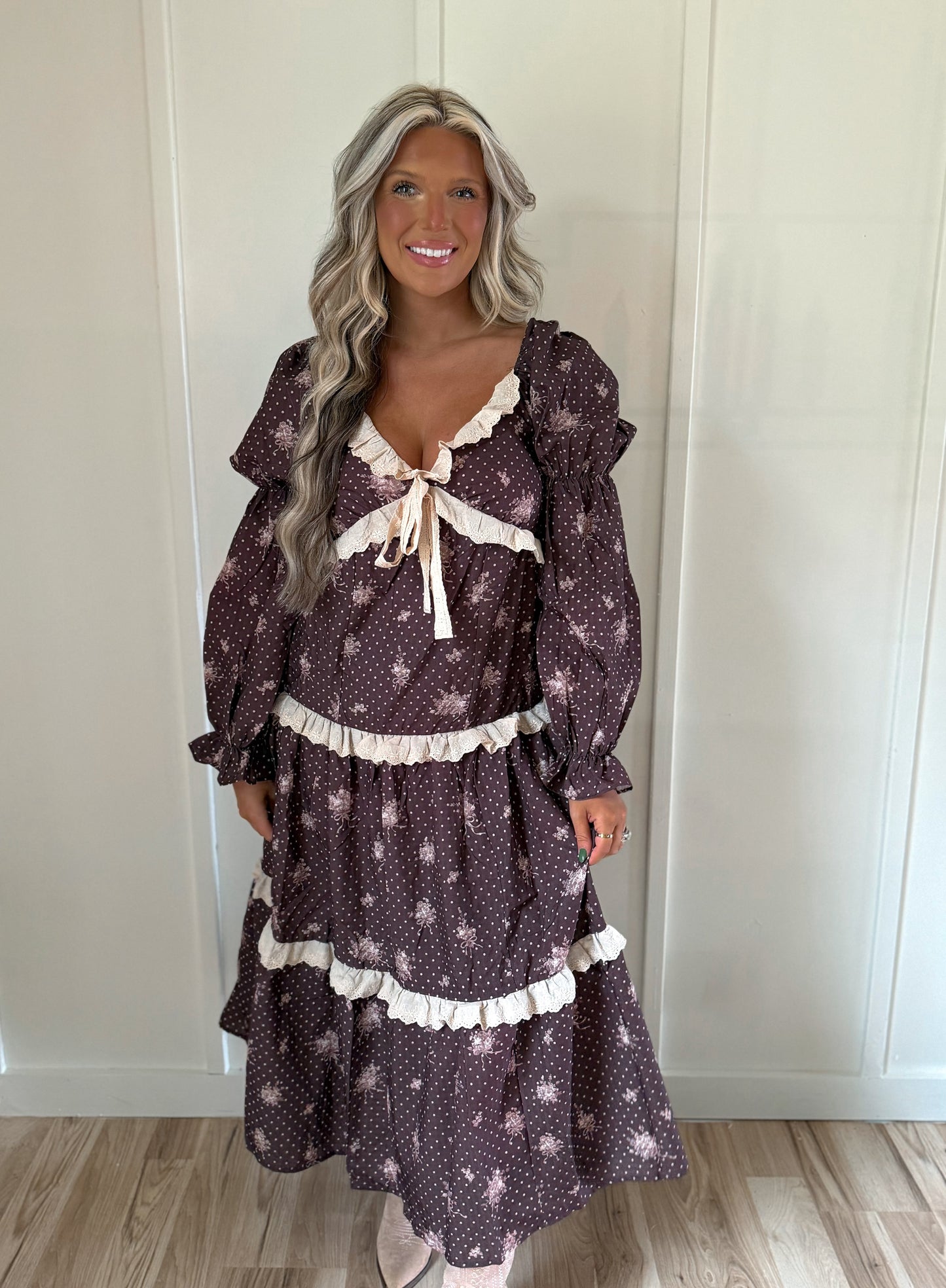 God’s Girls - Chocolate & Cream Dress *** PREORDER SHIPS 1 week