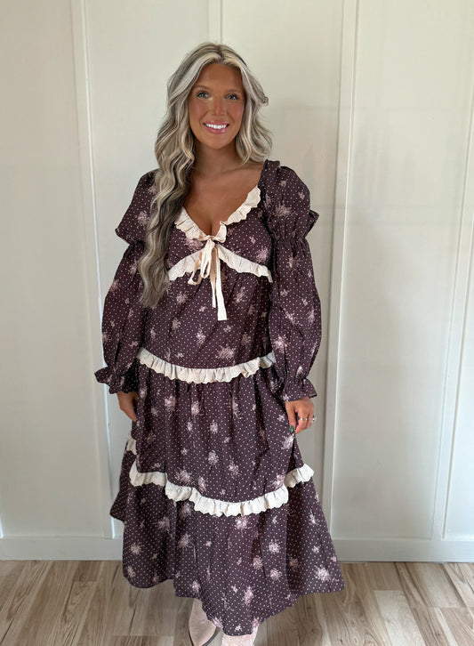 God’s Girls - Chocolate & Cream Dress *** PREORDER SHIPS 1 week