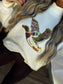 Sequin & Shots - Mallard Mockneck Cream