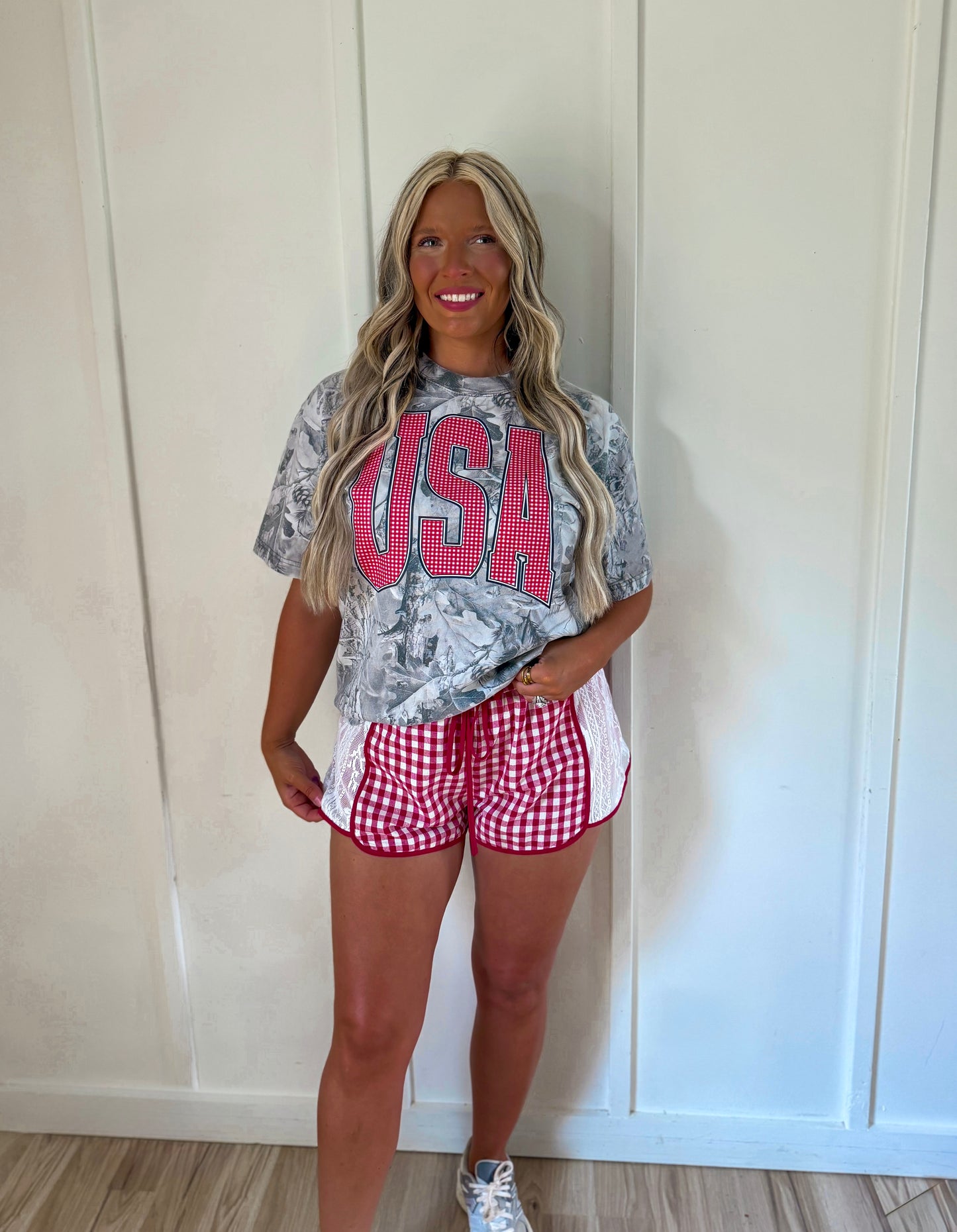 Infamous camo- USA Tee