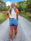 Acre worn 90’s Denim- Shorts