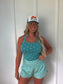Tan Line Tank-  Marsh Polka Dot