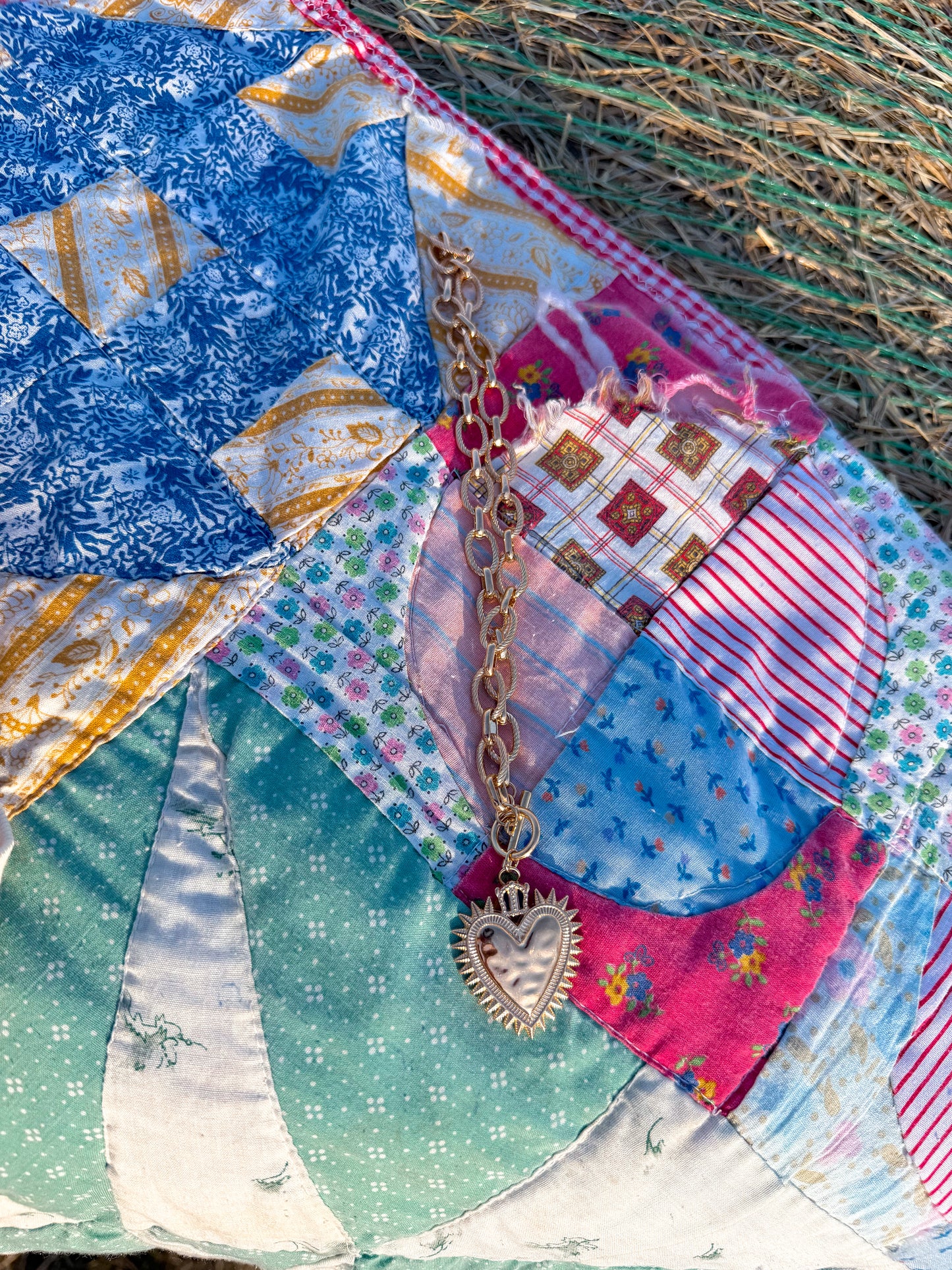Heart of Gold - toggle necklace