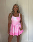 Cove Cruiser Active Dress - Pink & White Stripe