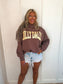 Dilly Dally Mockneck - coffee & butter