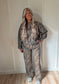 Cold Front - Camo Fleece Mock Neck Set