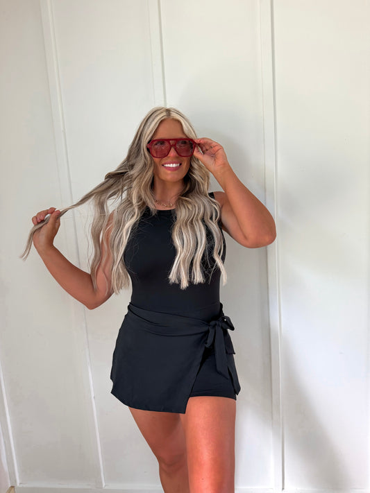 Midnight On The Acre - Wrap Active Dress