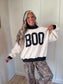 BOO 👻 Reversible Mockneck - Black & White