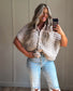 Toasted Marshmallow Chunky Knit Sweater - Taupe