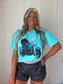 Summertime Blues- Alan Comfort Color T