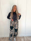 Barn Quilt In The Fall - Black & Cream Britches