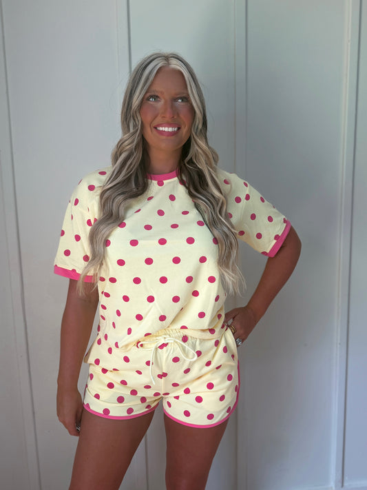 Curves In Miami - yellow & pink Set