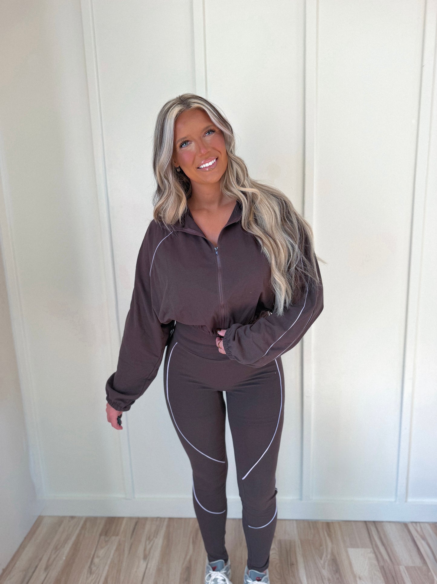 Mama On The Go - Active Set Brown & Purple