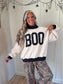 BOO 👻 Reversible Mockneck - Black & White