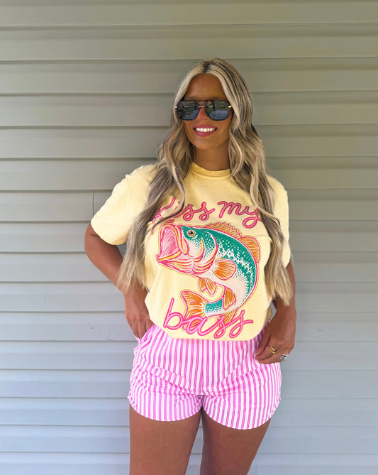 Kiss My Bass - CC Tee Butter