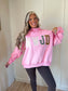 WWJD Mock Neck - Pink