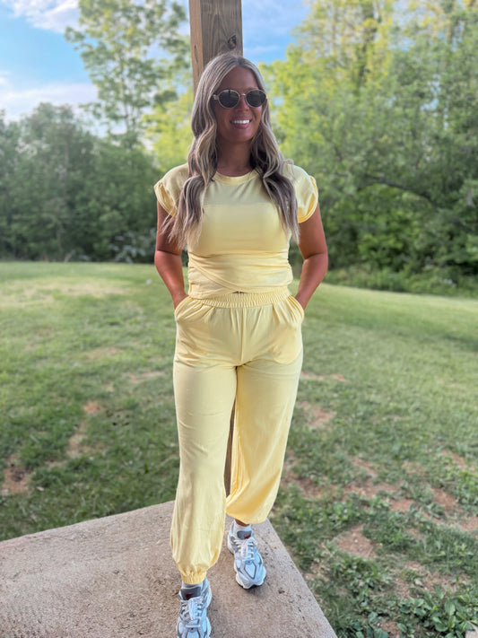 The Daybreak Crossover Set - Sunlit Yellow